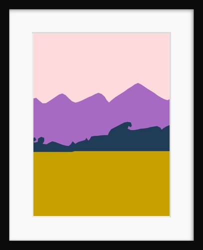 Nearby mountains, 2016 by Alex Caminker