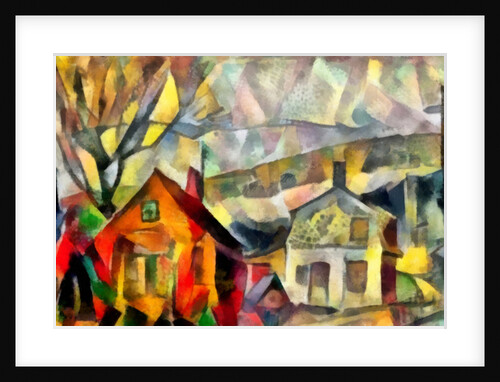 Autumn landscape #2, 2017 by Alex Caminker