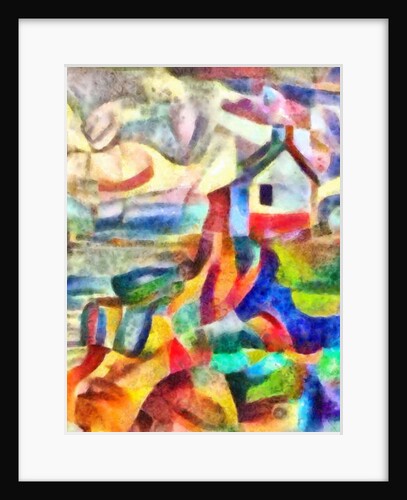 House at the seaside, 2017 by Alex Caminker