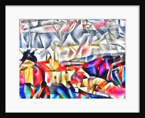 Landscape sketch II, 2017 by Alex Caminker