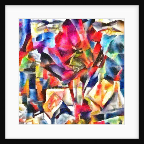 The red tree in the middle of town, 2017 by Alex Caminker