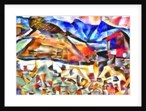 The rocky foot of the hill, 2017 by Alex Caminker