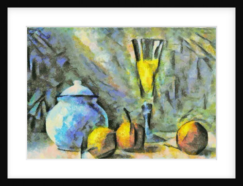 In blue № 4, 2017 by Alex Caminker