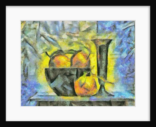 In blue № 9, 2017 by Alex Caminker