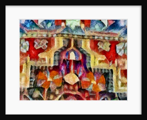 In the red, 2017 by Alex Caminker