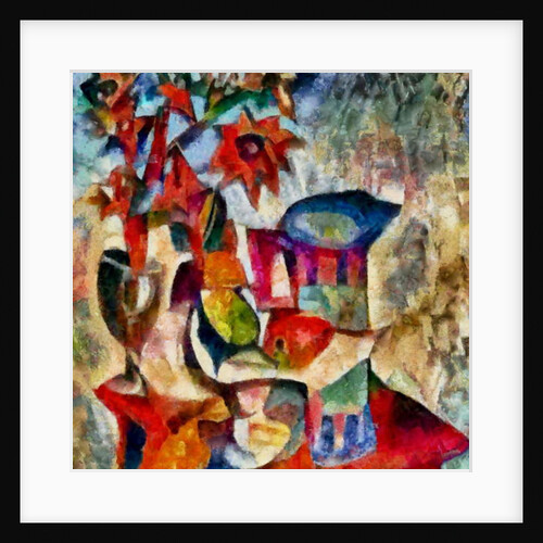 In the red #13, 2017 by Alex Caminker