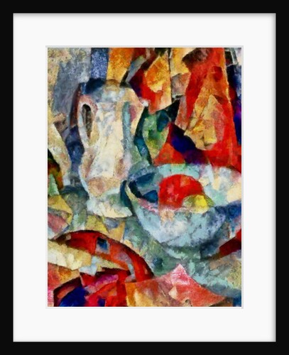 In the red #16, 2017 by Alex Caminker