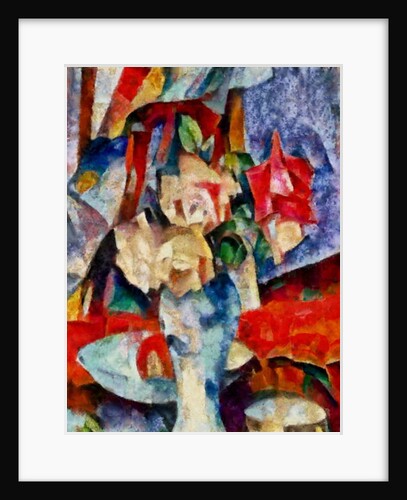 In the red #20, 2017 by Alex Caminker