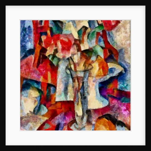 In the red #22, 2017 by Alex Caminker