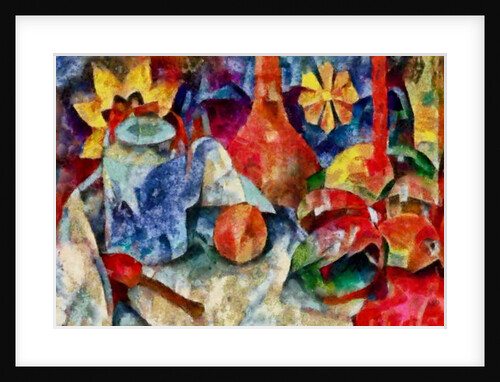 In the red #23,2017 by Alex Caminker