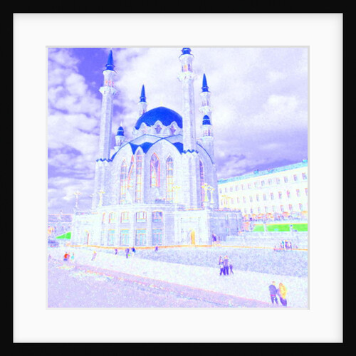 Blue cathedral, 2017 by Alex Caminker