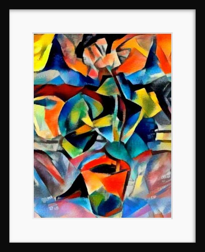 two flower pots,2017 by Alex Caminker