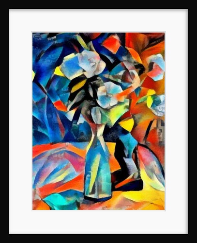 White flowers, 2017 by Alex Caminker