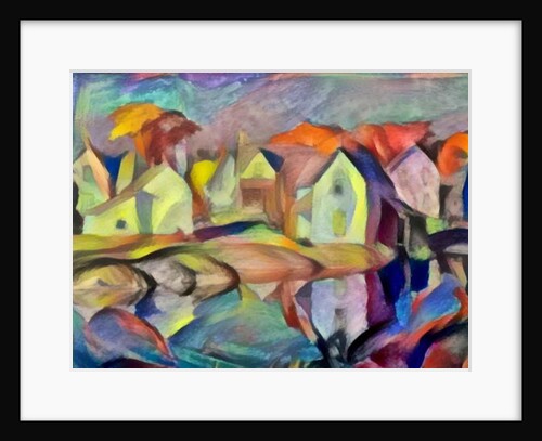 Near the lake, 2017 by Alex Caminker