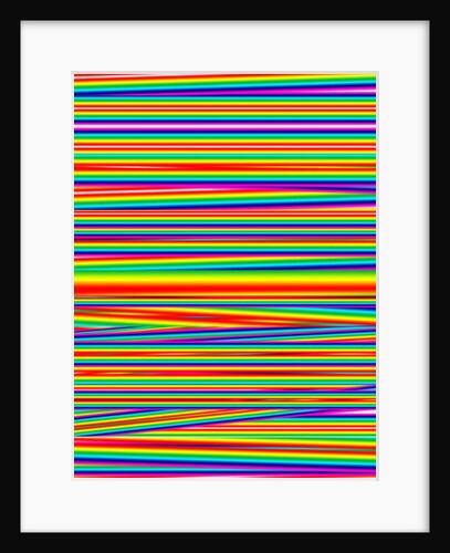 Rainbow magnet field, 2017 by Alex Caminker