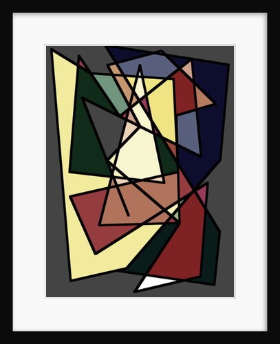 Cubism landscape, 2017 by Alex Caminker