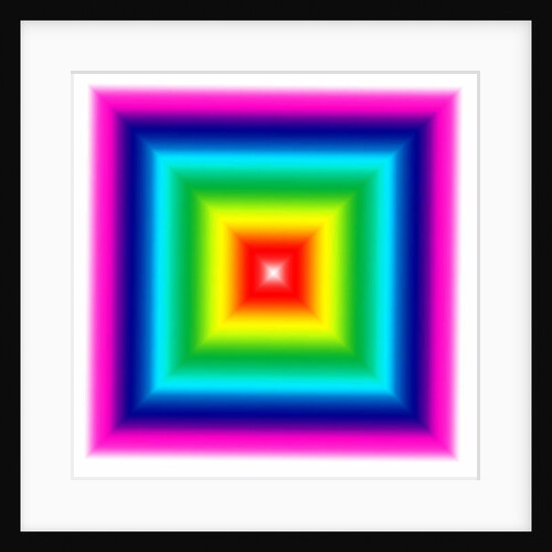 Geometric lights#3, 2019 by Alex Caminker