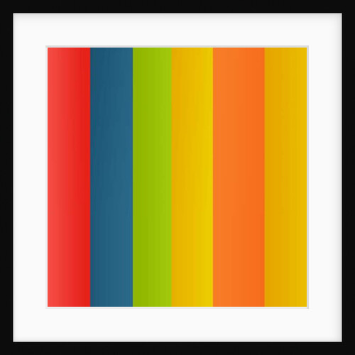 Rainbow field, 2019 by Alex Caminker