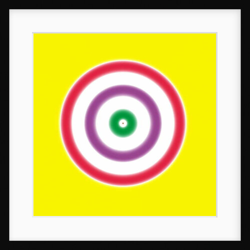 Note as a target, 2019 by Alex Caminker