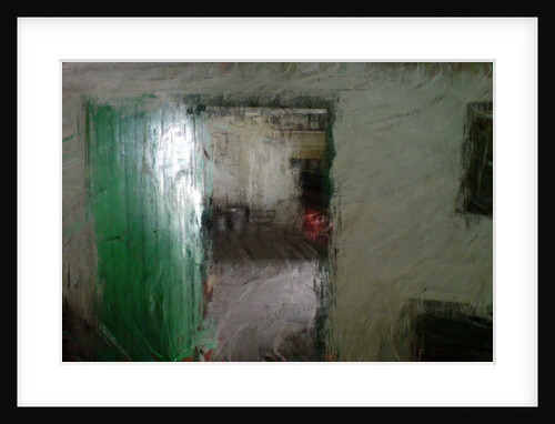 Irish cottage series - green door by Mark Gordon