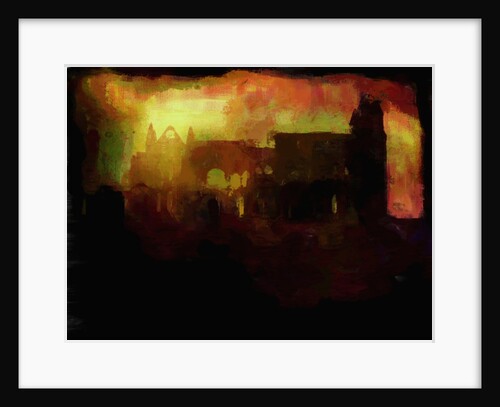 Whitby Abbey - sunset by Mark Gordon