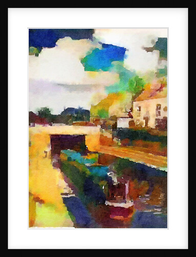 canal boat at trent lock by Mark Gordon
