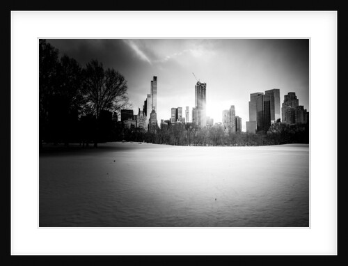 New York City Winter Skyline Nº1, 2017 by Guilherme Pontes