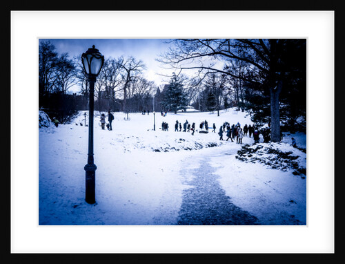 The Tourists in the Snow, 2017 by Guilherme Pontes