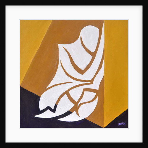 Study for Figure Against The Wall, 2015 by Guilherme Pontes
