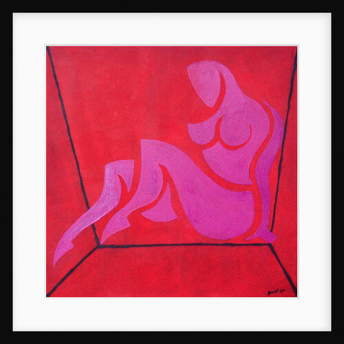 Study for Figure in Cubic Space, 2015 by Guilherme Pontes
