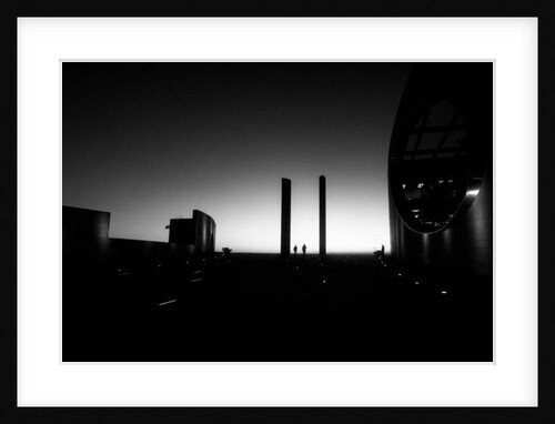 Sunset in Lisbon Nª2 BW, 2019 by Guilherme Pontes