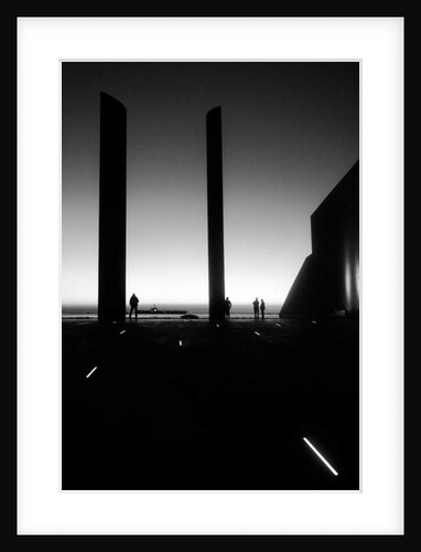 Sunset in Lisbon Nª3 BW, 2019 by Guilherme Pontes