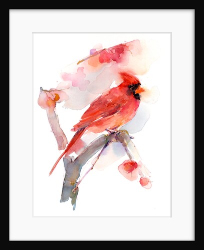 Red cardinal, 2016 by John Keeling
