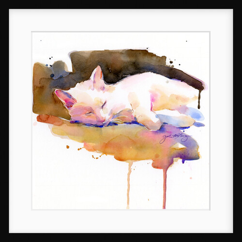 Snowball sleeping, 2014 by John Keeling