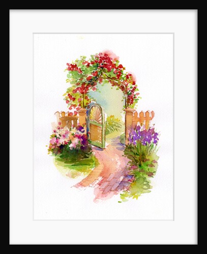 Garden Gate, 2014 by John Keeling