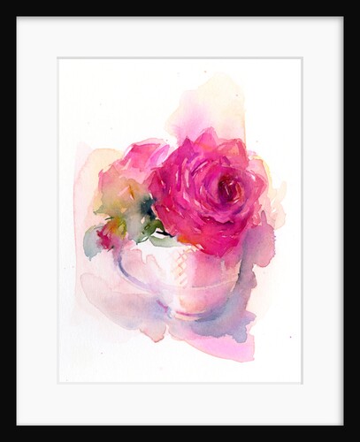Rose in Teacup, 2017 by John Keeling