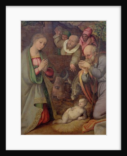 The Nativity by Giovan Filippo Crescuolo