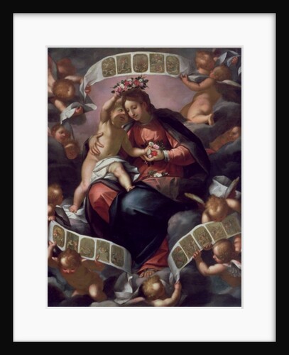 Madonna of the Rosary by Giovanni Battista Paggi