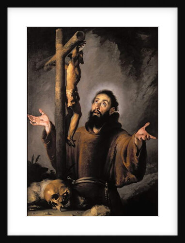 St. Francis by Bernardo Strozzi