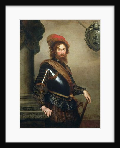 Portrait of Nicolo Raggi by Bernardo Strozzi