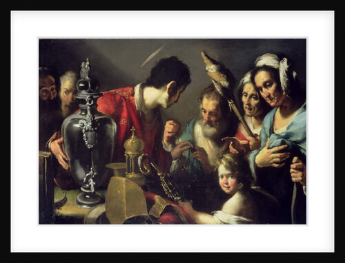 The Charity of St. Lawrence by Bernardo Strozzi