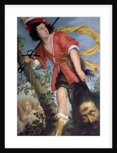 David with the Head of Goliath by Bernardo Strozzi