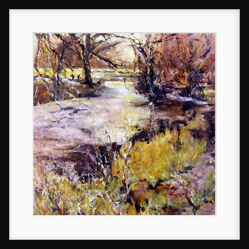 Fishing in Wolfscote dale by Mary Smith