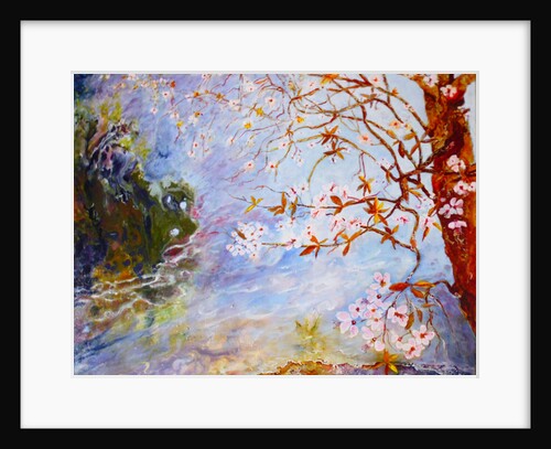 Blossom in Darley park, 2015 by Mary Smith