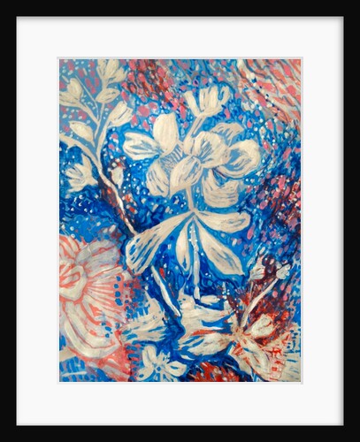 blossom in the rain and sunshine, 2017 by Mary Smith