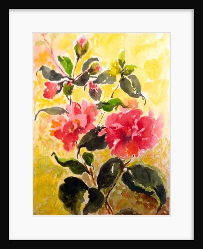 Camelias, 2017 by Mary Smith