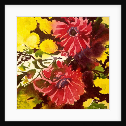 Gerberas, 2017 by Mary Smith