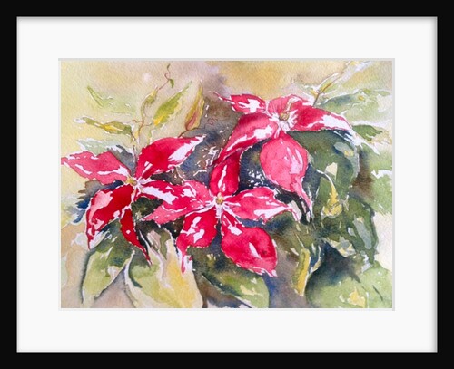 burgundy clematis, 2017 by Mary Smith