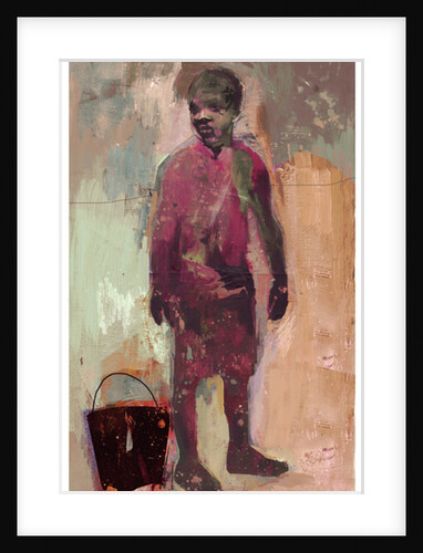 Boy and Water Bucket 2016 by David McConochie