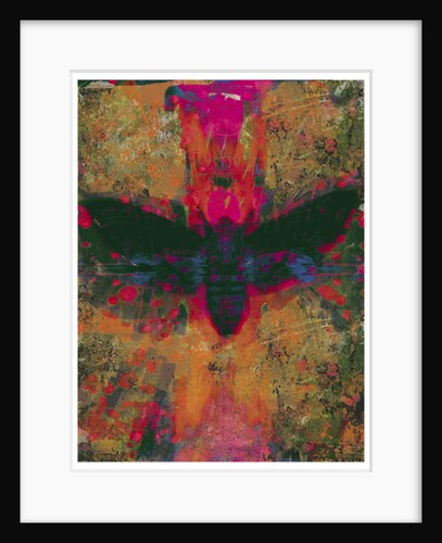 Death Moth Collage, 2016 by David McConochie
